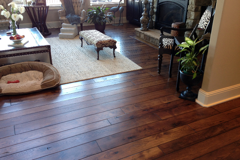 Wood Floor in living room