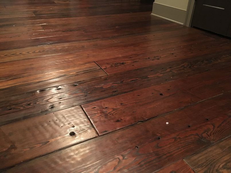 Textured Wood Floor