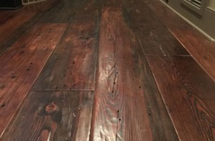 Textured Hardwood Flooring