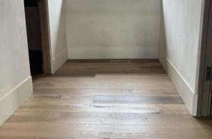 White Oak with Natural Oil Finish in Hallway