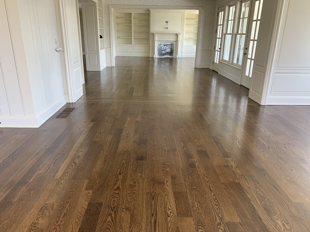 White Oak with Polyurethane Finish