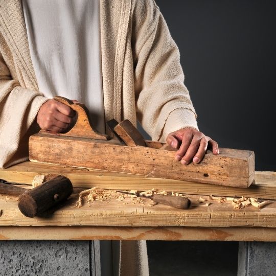 Jesus as a carpenter