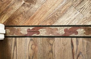 Decorative Wooden Transition inlaid Border